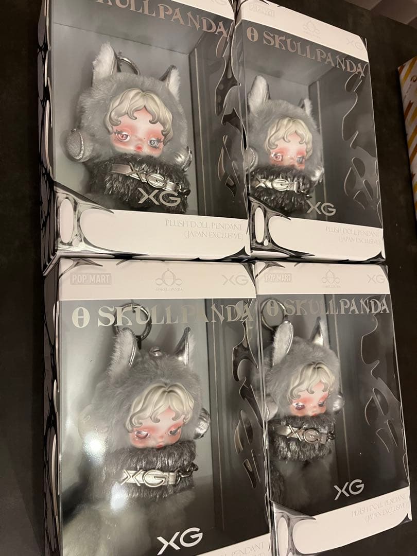 スカルパンダSKULLPANDA XGコラボ　POPMART 新品未開封 4個♪