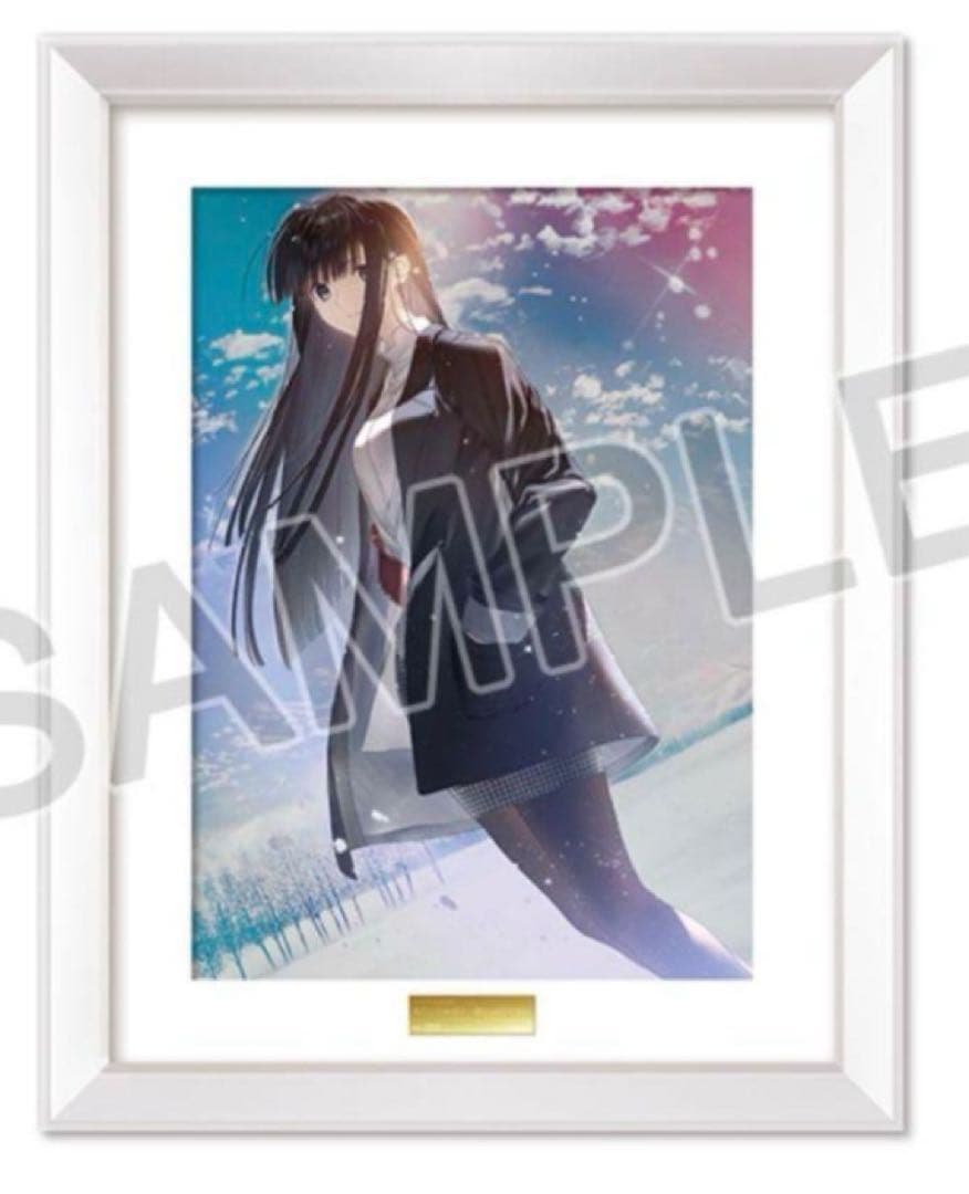 WHITE ALBUM2 なかむらたけし直筆サイン入　冬馬かずさ　クリスタアート