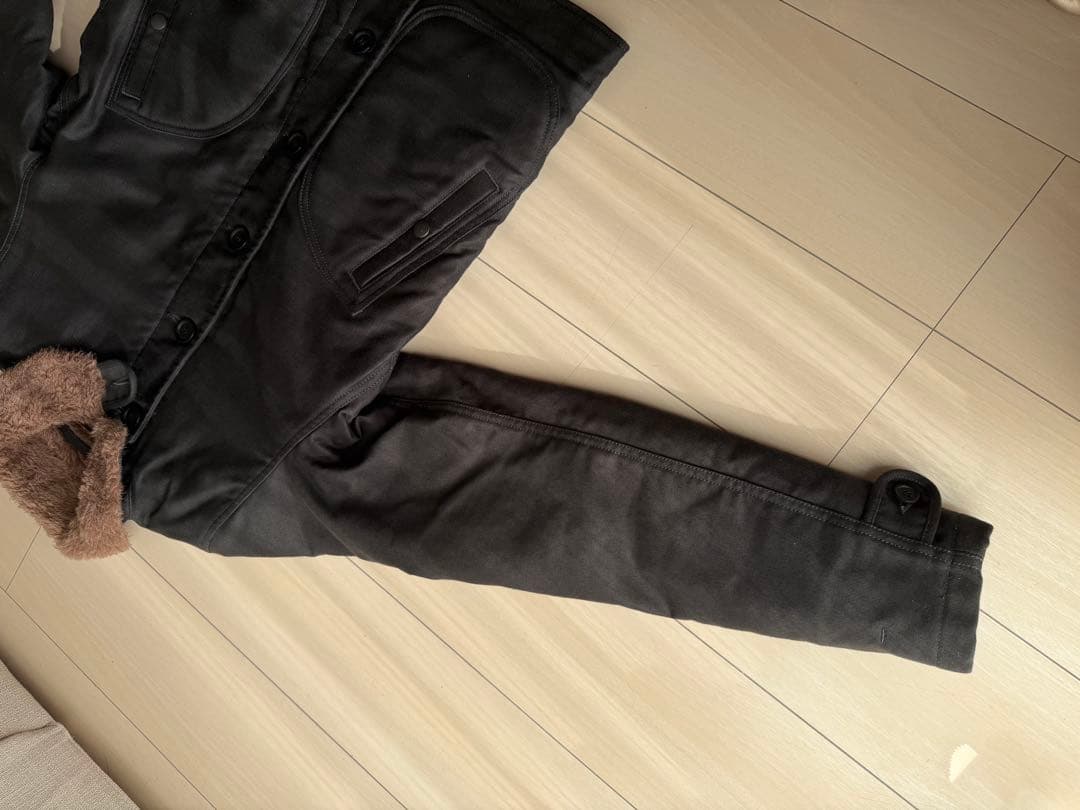 IRON HEART N-1 デッキジャケット xsブラック アイアンハート