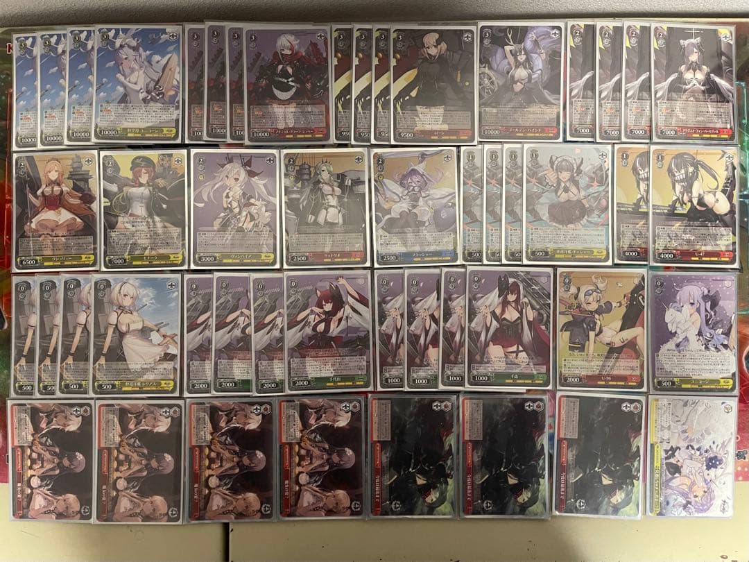 アズールレーン　ヴァイス　電源50枚デッキ　まとめ　シリアス　引退