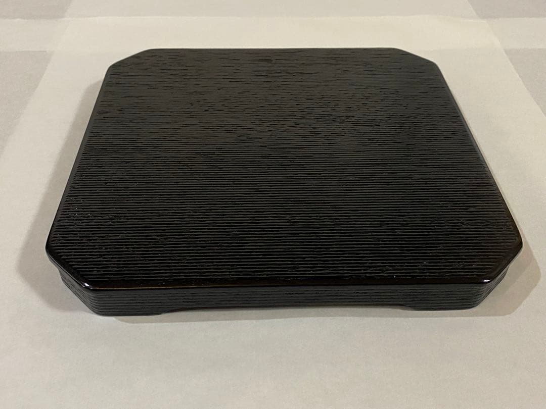 茶道具　大徳寺重　木製本漆　5個