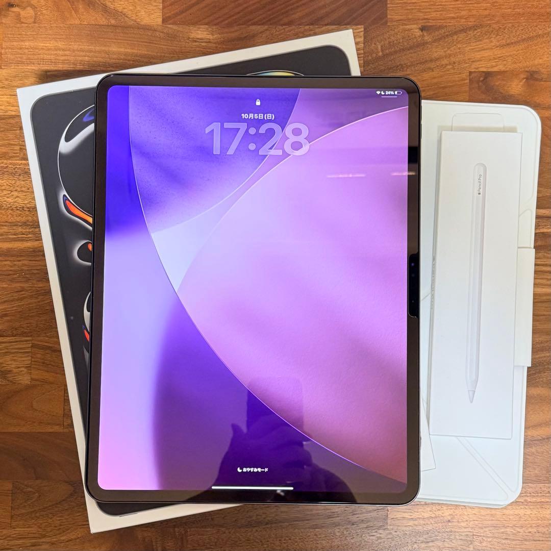 13インチ iPadPro（M4）512GB Wi-Fi/スペースブラック