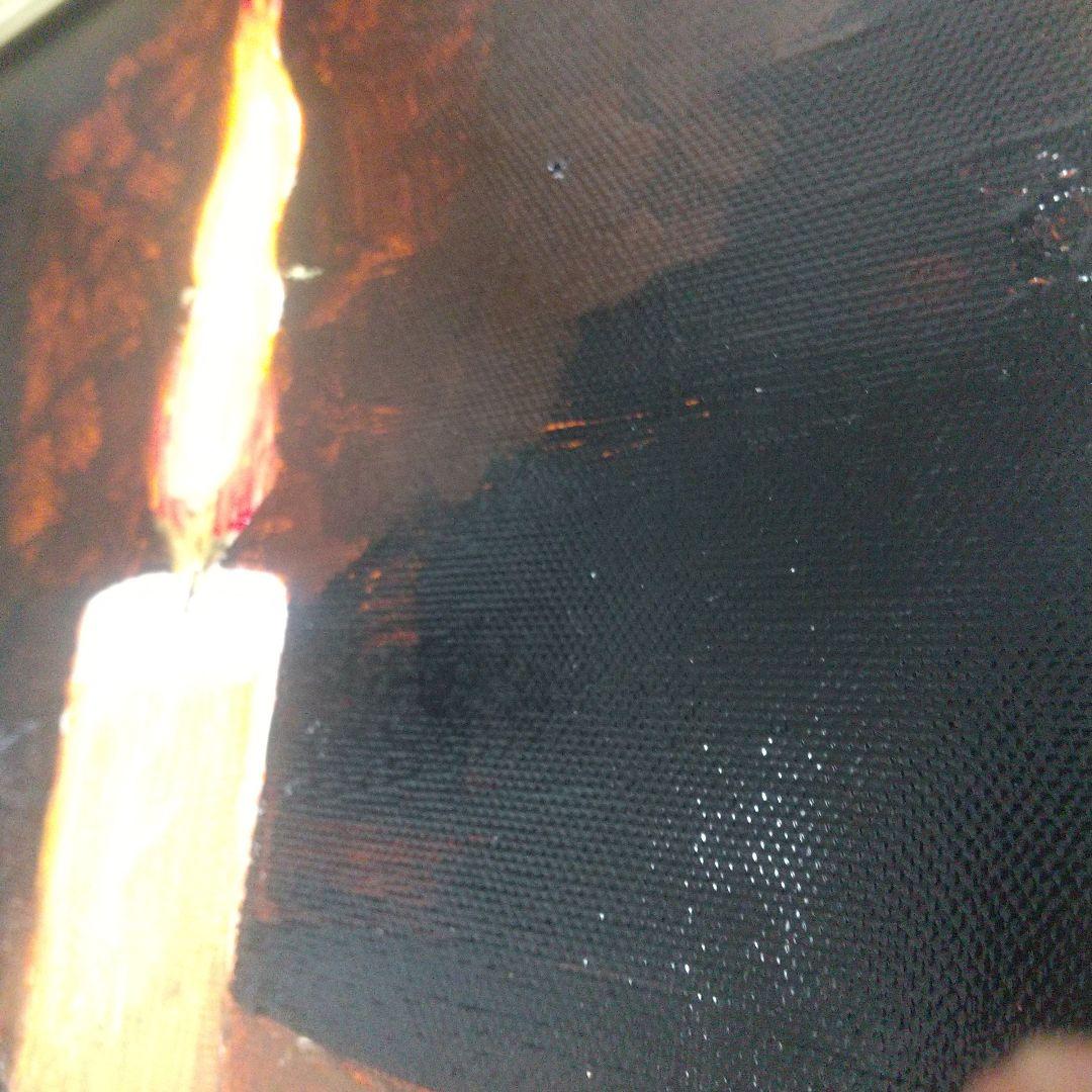 三越デパート展覧購入 絵画 高島野十郎 絵画 油彩 手描 蝋燭 肉筆