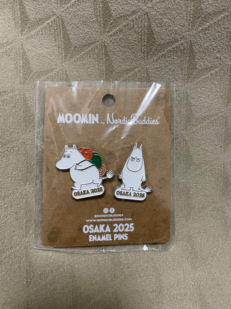大阪・関西万博2025 北欧館 ムーミン ピンバッジ