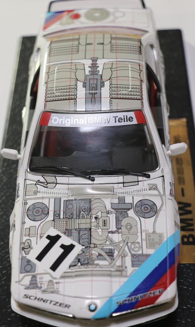 ANSONスケールモデル製　ＢＭＷ６３５CSI 　ＤTI仕様　1/18 中古品