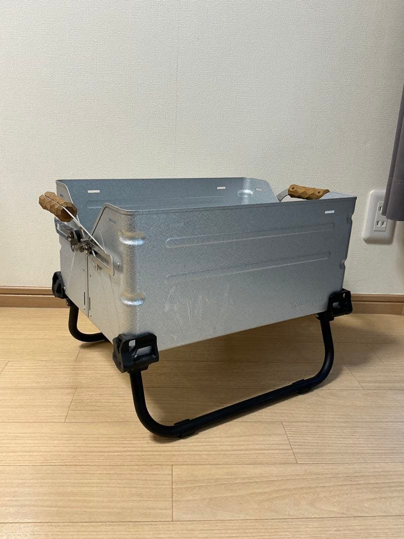 スノーピーク シェルフコンテナ25L シェルコンレッグ付 アシモグリップ付