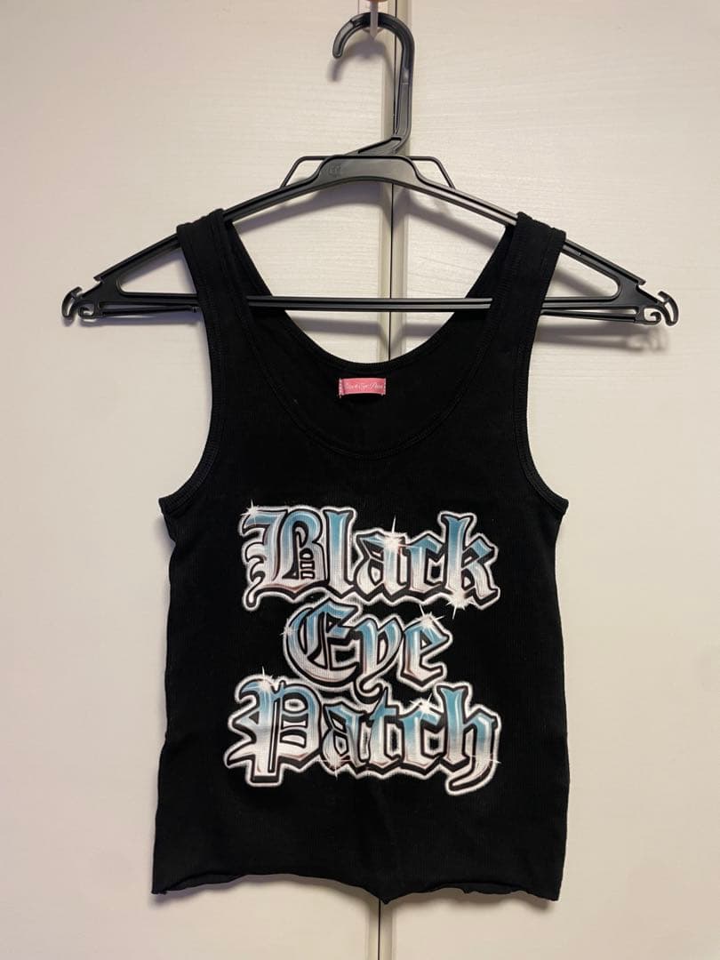 Black Eye Patch タンクトップ Sサイズ ブラック