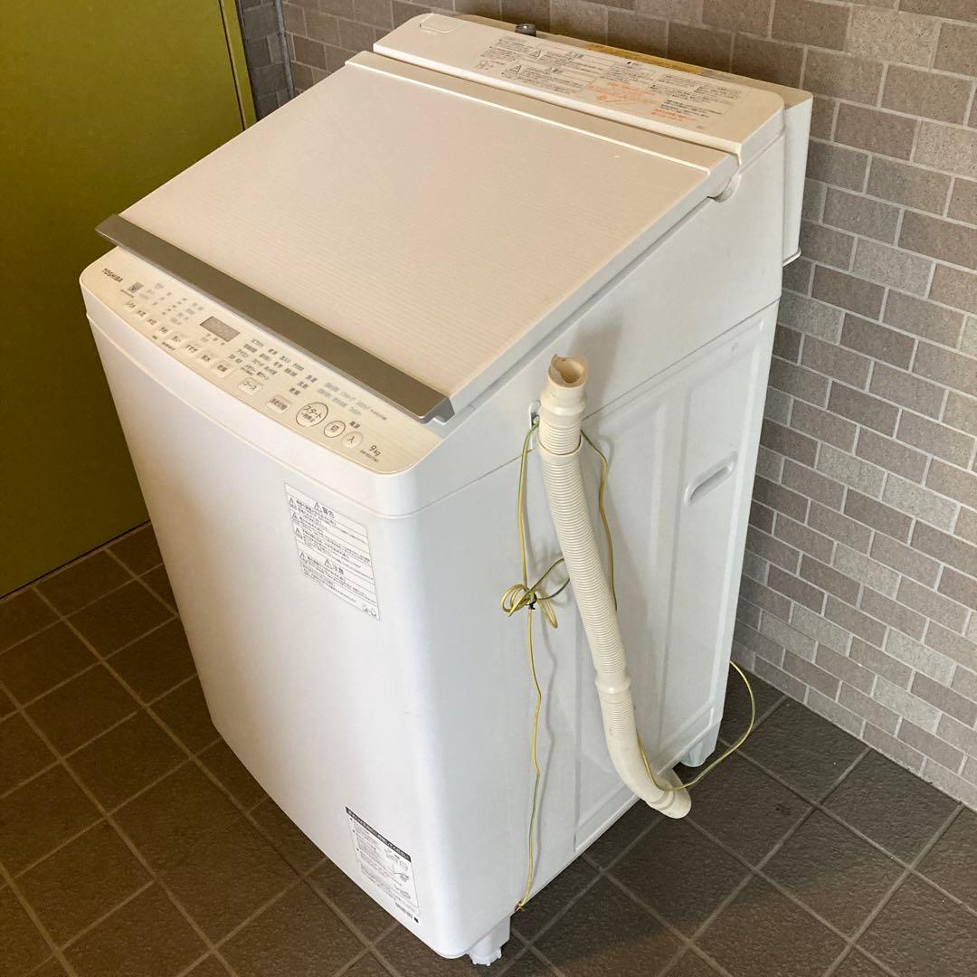 【大阪】東芝 ZABOON AW-9SV7 9.0kg 乾燥機能付き 付属品