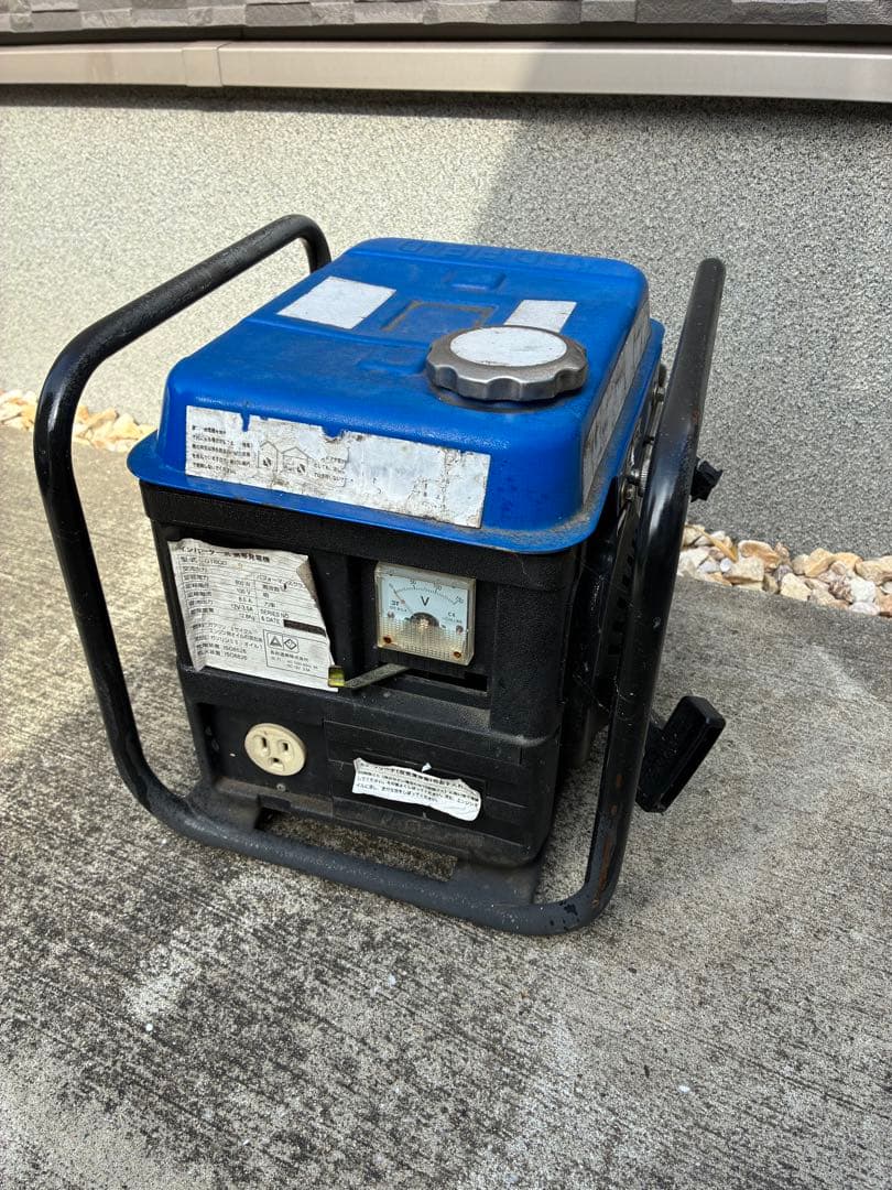 発電機800w メーカー不明 実働 インバーター