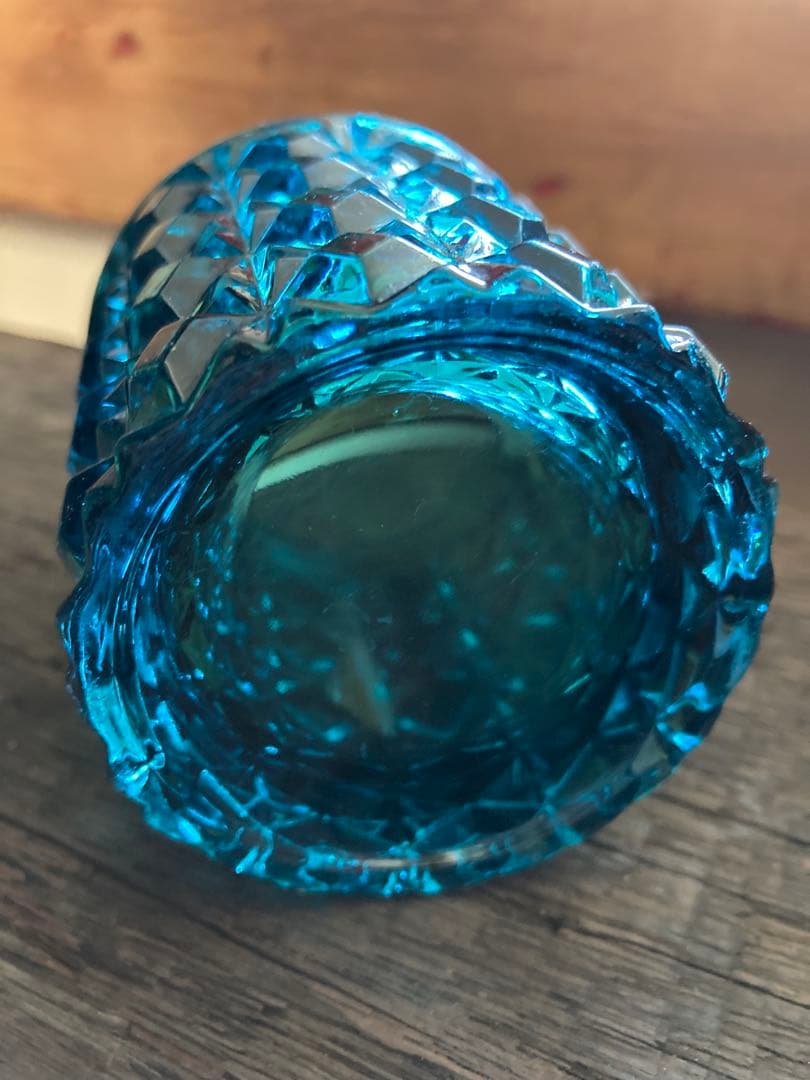 アンティーク ビンテージ 切子 カットガラス グラス 3個セット