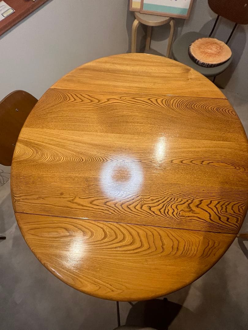 たたみさん専用ERCOL(アーコール) ヴィンテージ バタフライテーブル机