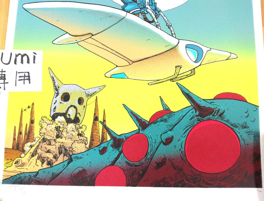 風の谷のナウシカ　ナウシカ昼　メーヴェ　オーム王蟲　巨神兵　テト　ティム・ドイル