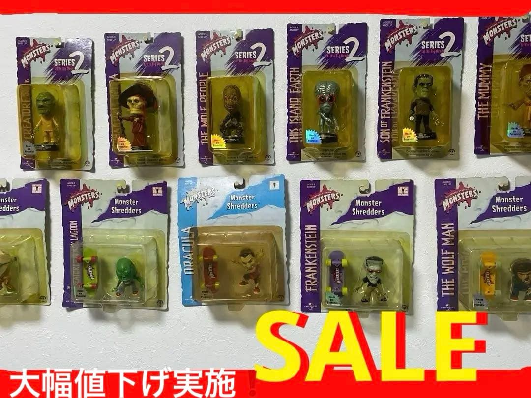 【レア】99'〜00'ユニバーサルモンスターズ　未開封　フィギュア　当時物