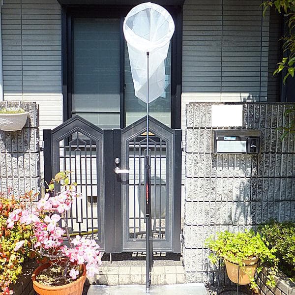 ★昆虫採集★虫取り網★最長７ｍ１２ｃｍ クワガタムシ・カブトムシの採集に！捕虫網