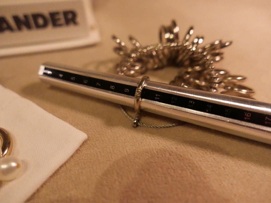 お値下げ⭐︎【JIL SANDER】バロックパールリング