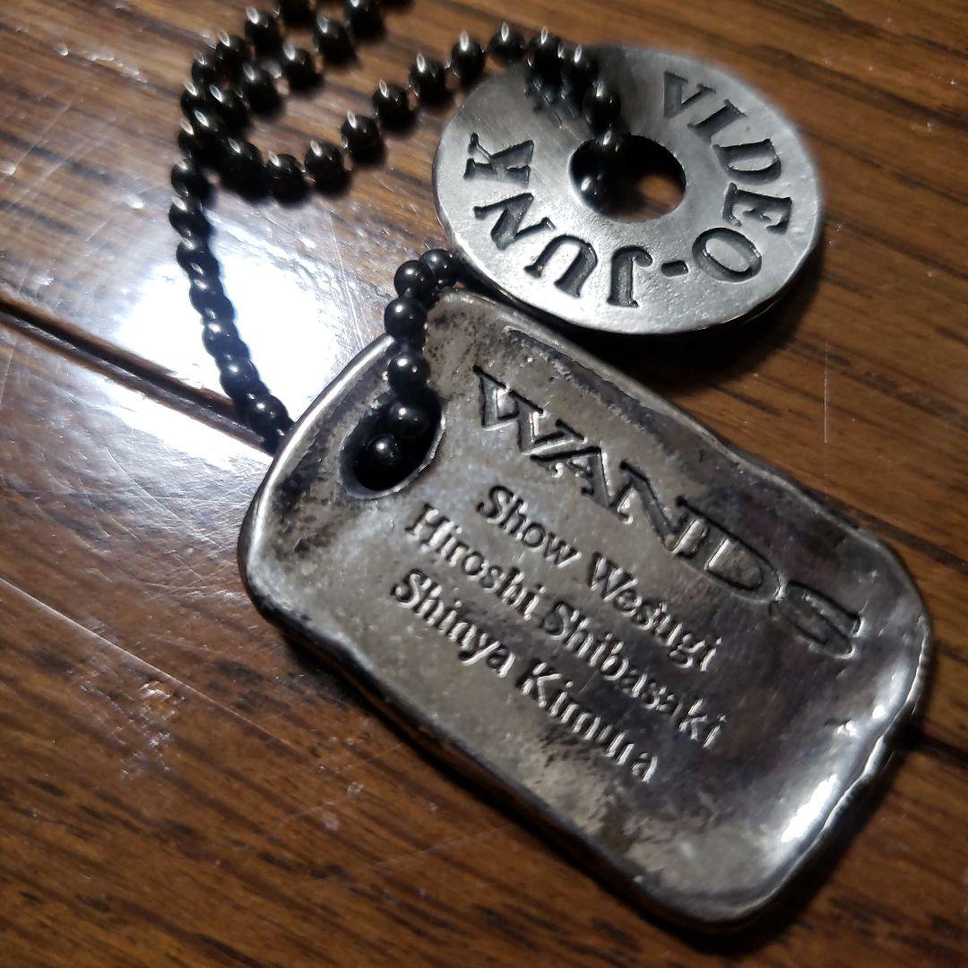 WANDS ワンズ　上杉昇　ドッグタグ　ネックレス　VIDEO JUNK グッズ