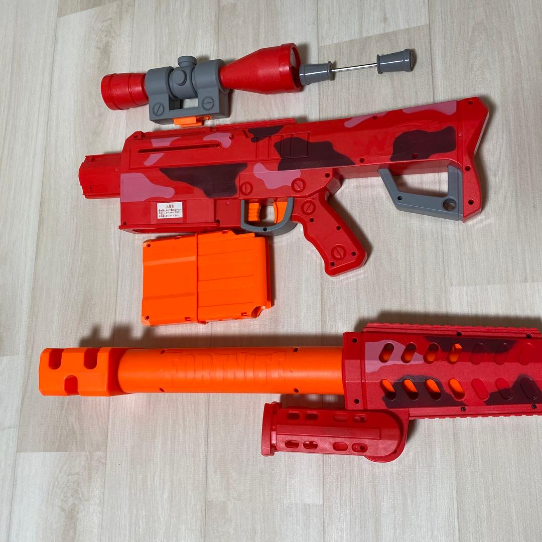 【美品】ナーフ フォートナイト Fortnite ヘビースナイパーSR