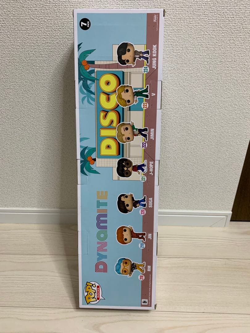 新品未開封品　BTS ダイナマイト FUNKO POP ROCKS フィギュア