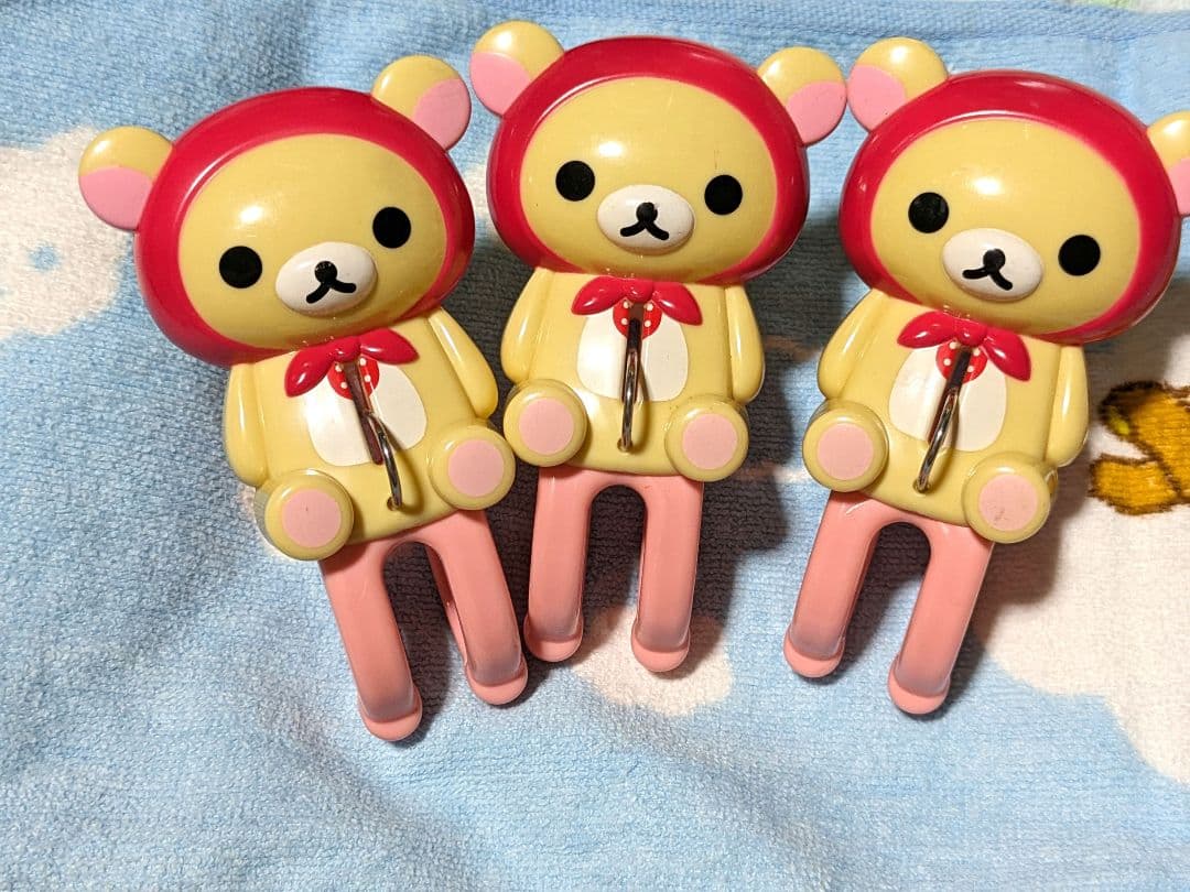♡激レア♡リラックマ♡ダイカット♡洗濯バサミ ７個♡超激レア＆おすすめ商品♡