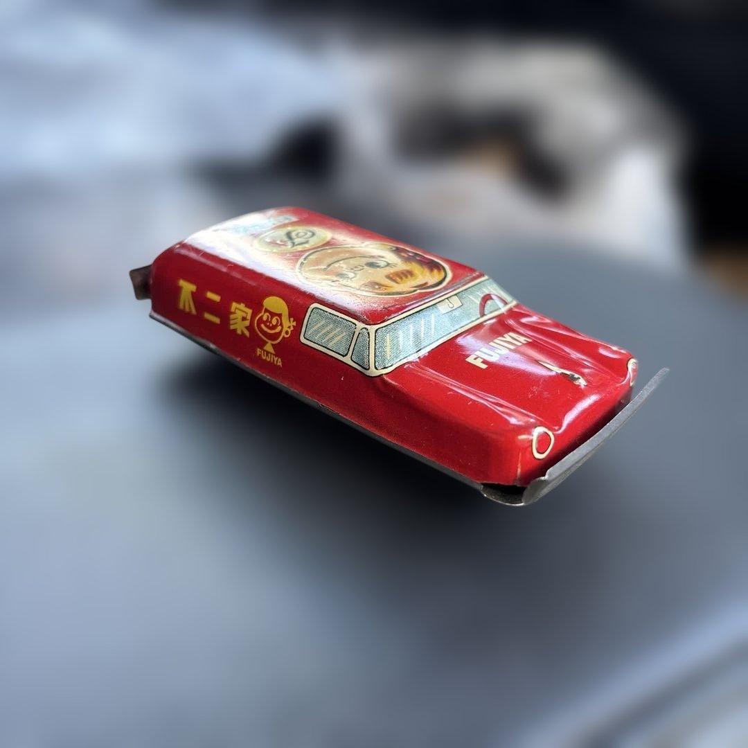 超希少　不二家　ペコちゃん　ブリキミニカー　ヴィンテージ