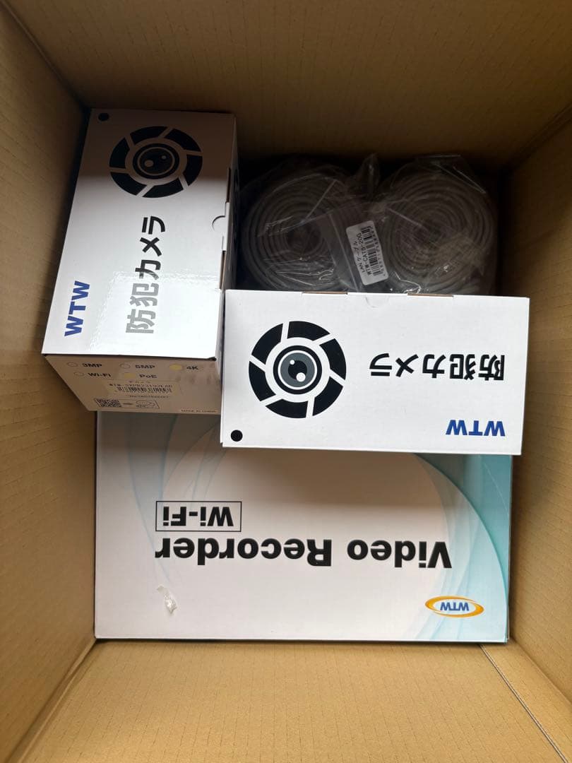 WTW 防犯カメラ 未使用品