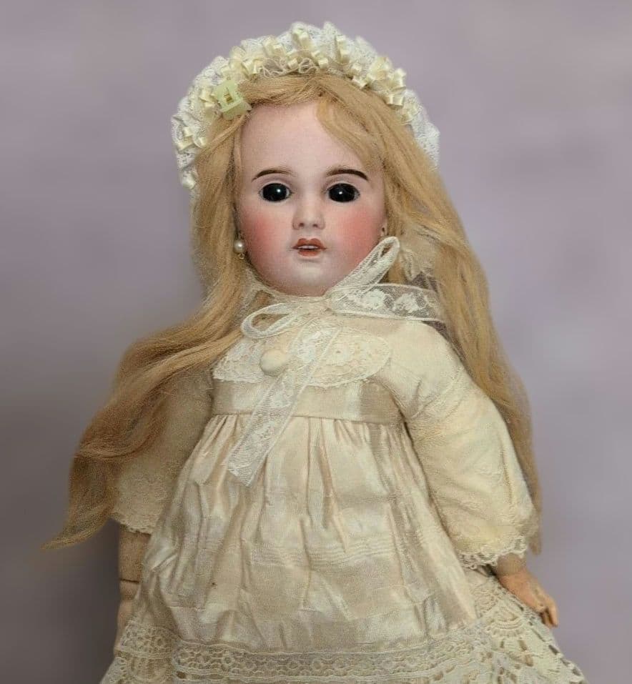 SFBJ アンティークドール ジュモー系美人フェイス オープンマウス