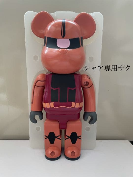 BE@RBRICK 400%シャア専用ザク レア ベアブリック
