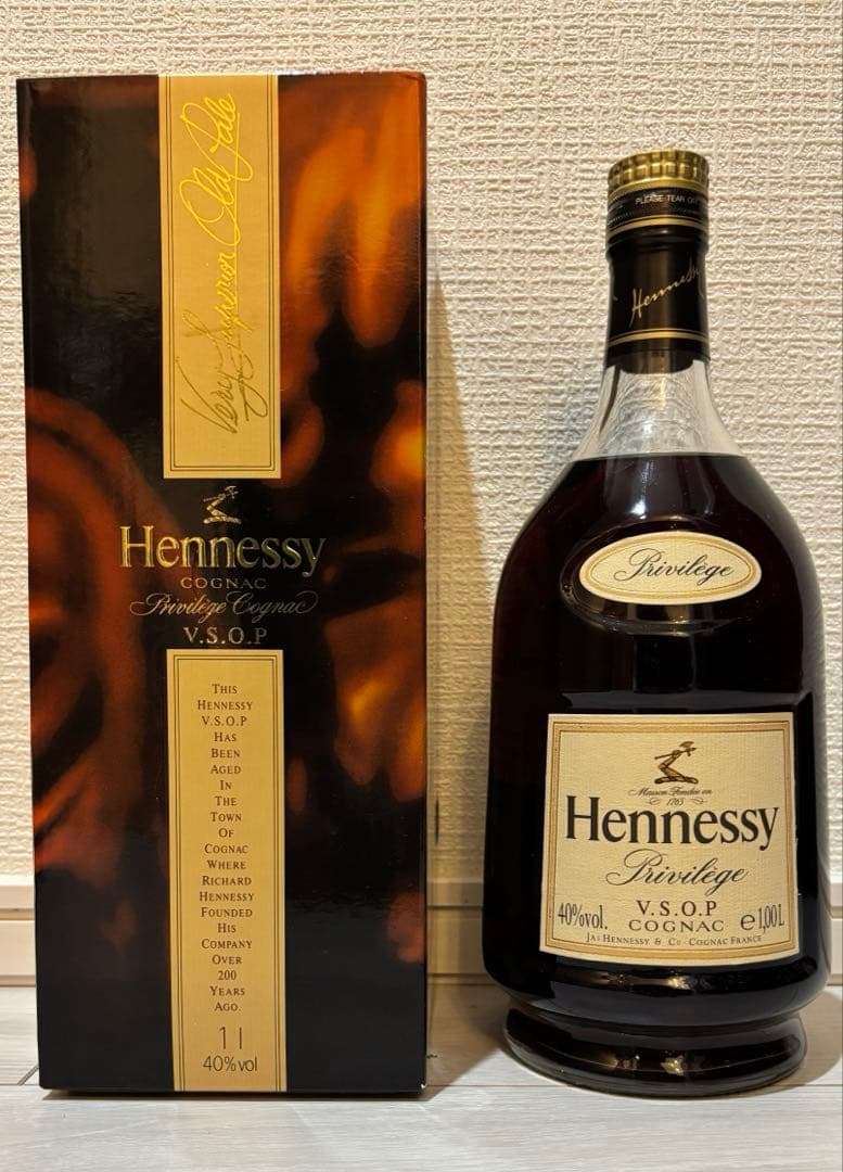 ヘネシー VSOP コニャック プリヴィレッジ 40度 1L