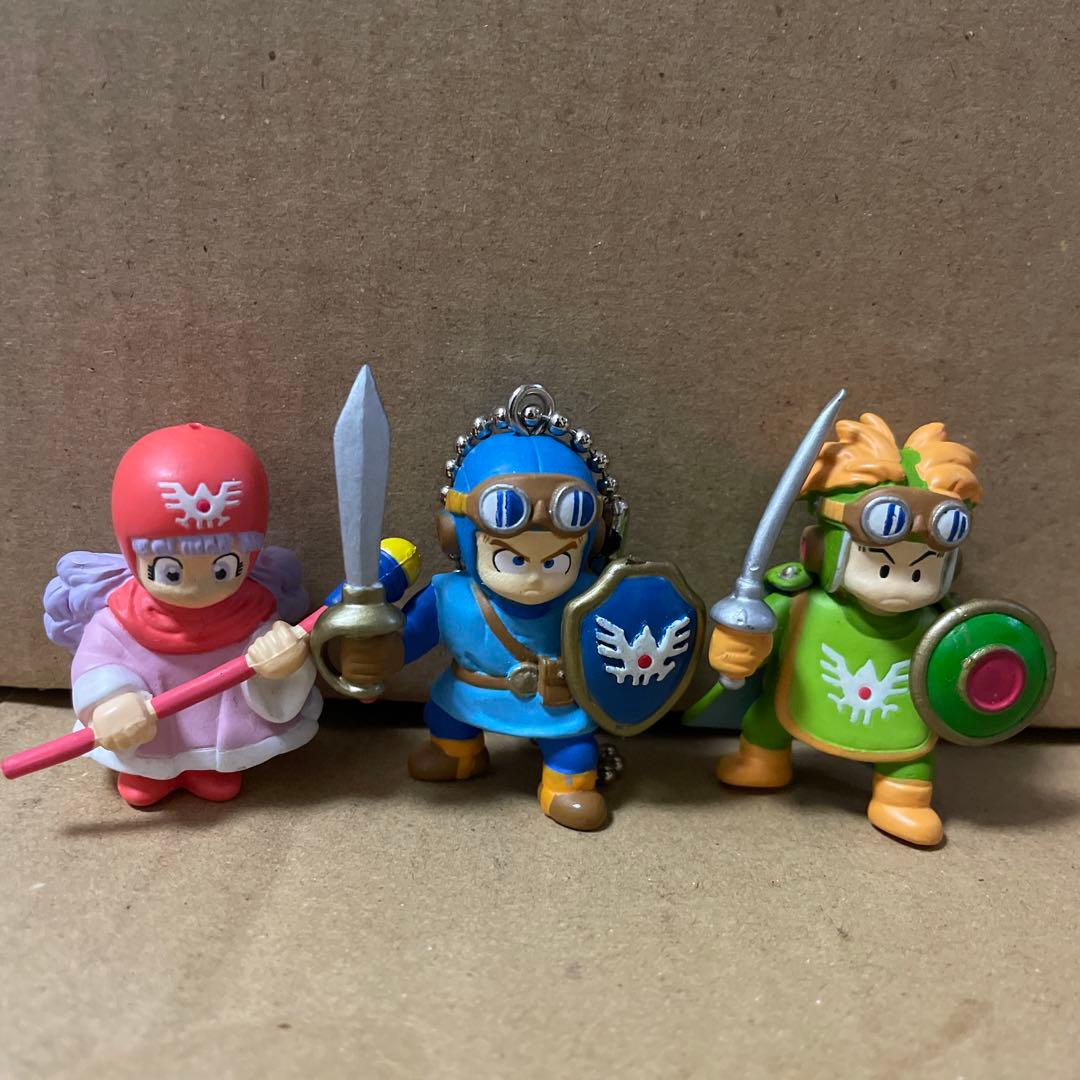 ドラゴンクエスト キャラクターキーホルダー人形3コ