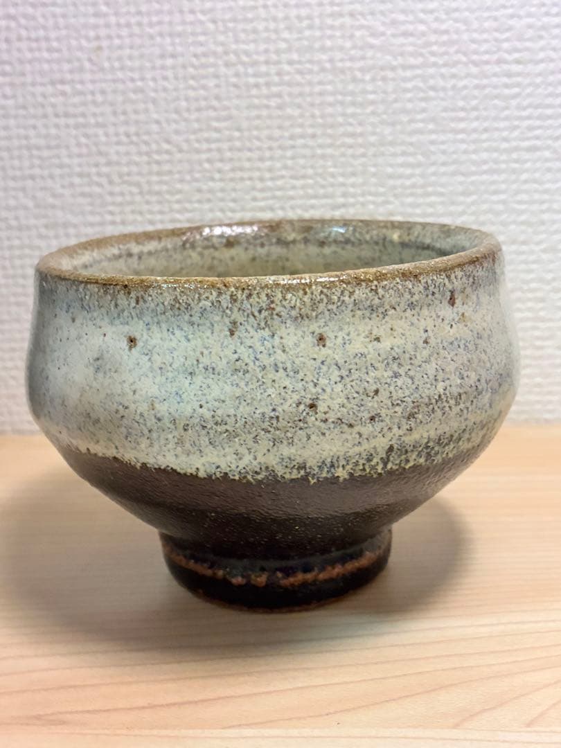 糠釉　茶碗　検）民藝　濱田庄司　生田和孝