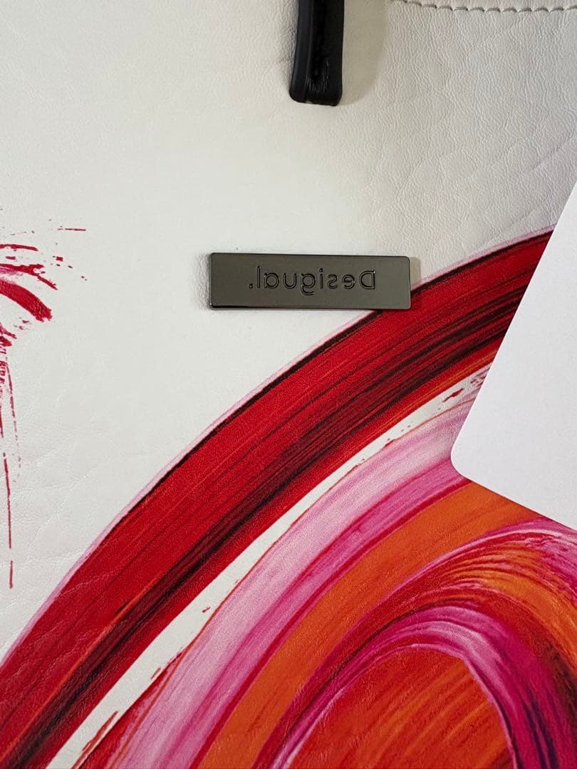 AyaDesigual アートプリント トートバッグ ショルダーバッグ付