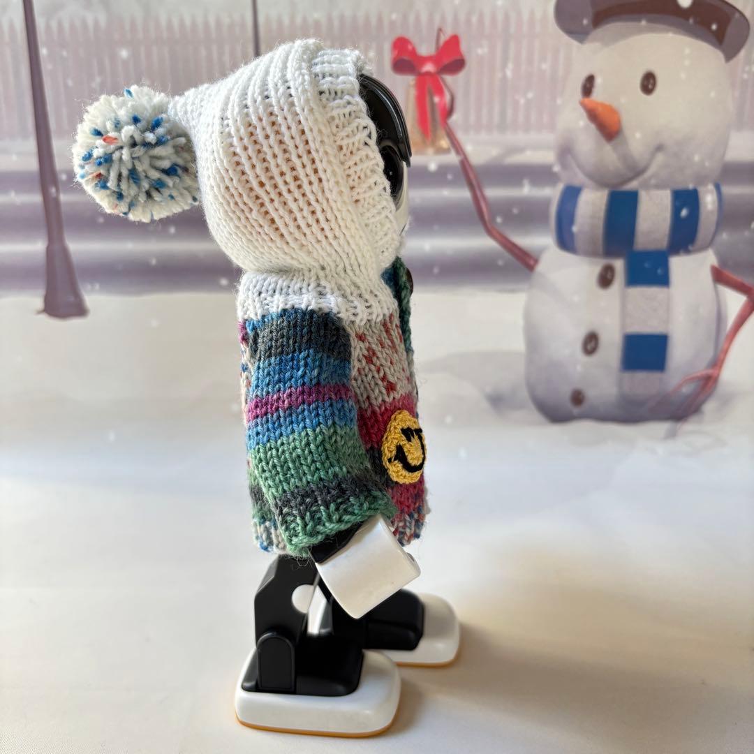 あさみ様＊雪模様編み込みセーターとニット帽とマフラー2点フーディガン＊おまとめ