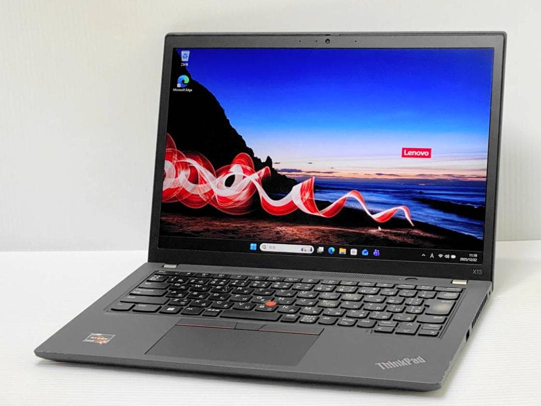 Windowsノート本体 ThinkPad X13 GEN2 Ryzen 5 PRO 5650U 16GB