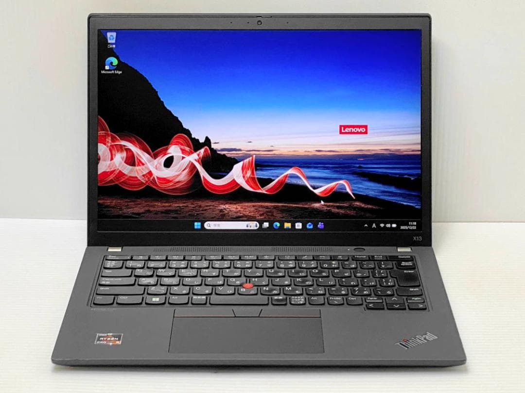 Windowsノート本体 ThinkPad X13 GEN2 Ryzen 5 PRO 5650U 16GB