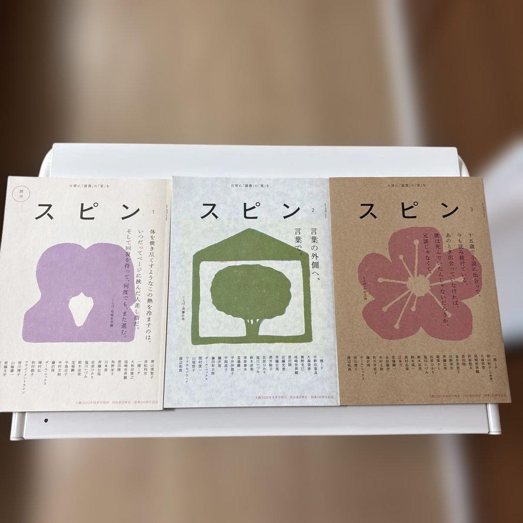 河出書房　スピン全初版1〜13号　しおり付き