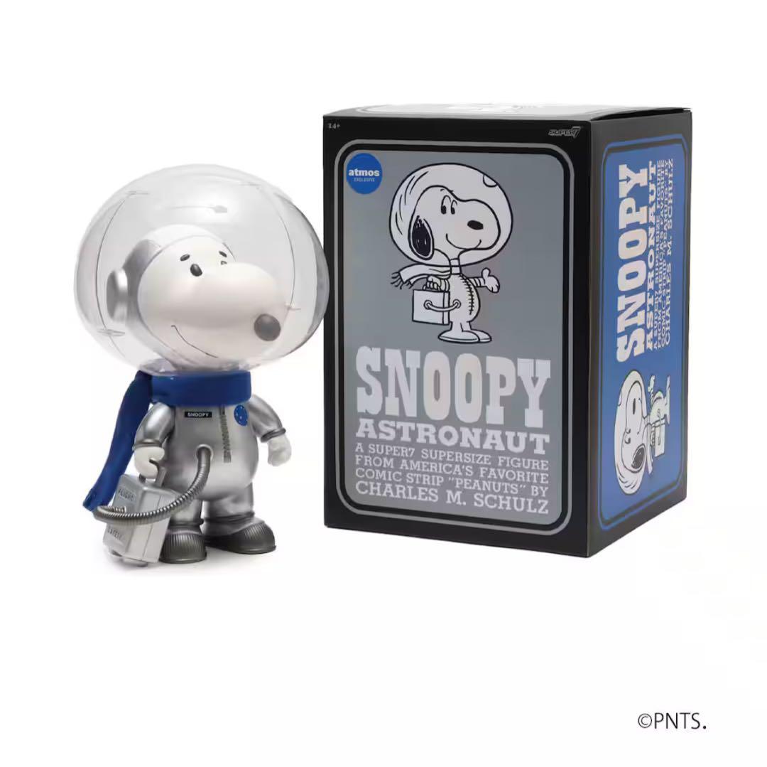 新品　atmos限定150体 SNOOPY (SILVER SPACESUIT)