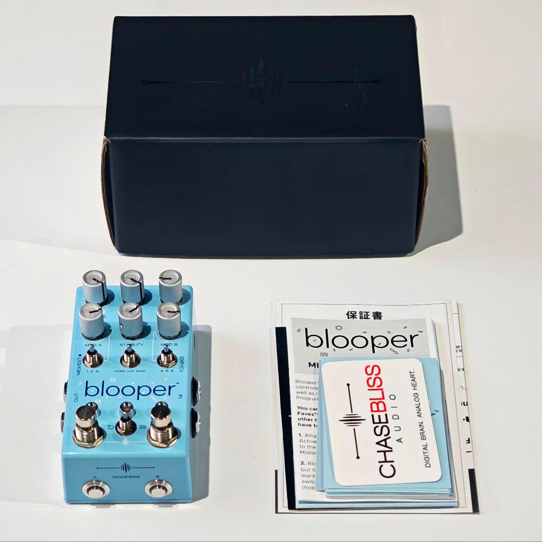 【ほぼ未使用】Chase Bliss blooper ルーパーエフェクター