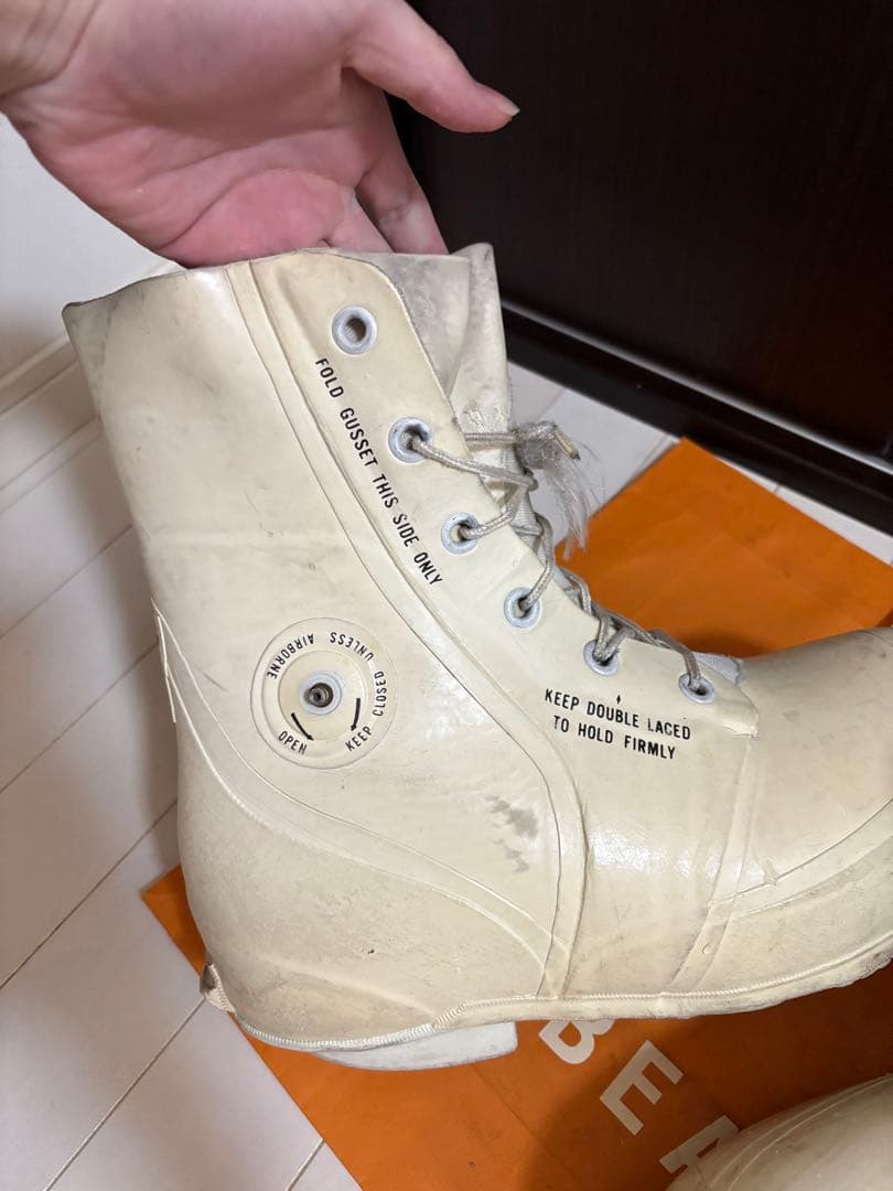 ミニタリーブーツ バニーブーツ