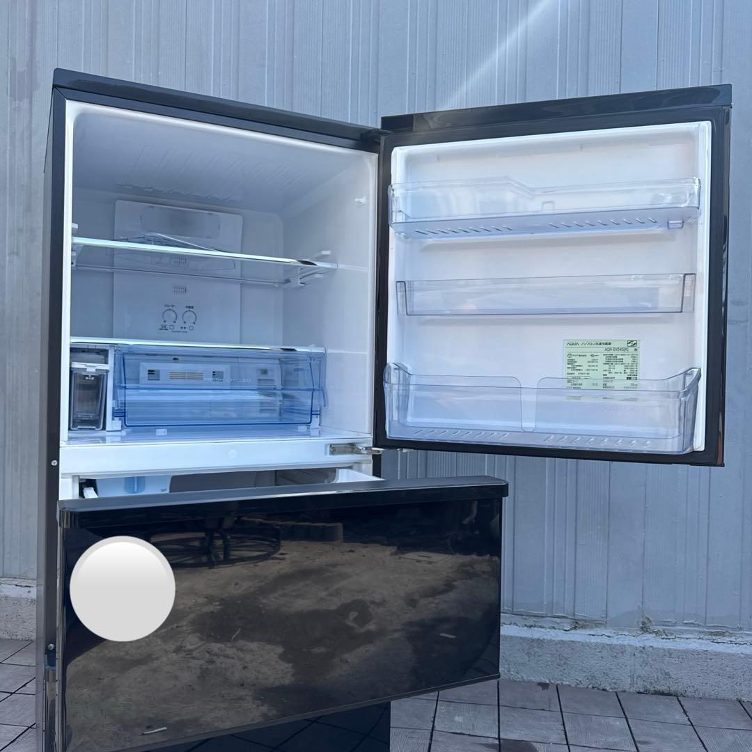 AQUA 冷蔵庫 238L 独立野菜室＆自動製氷機搭載コンパクトプレミアムモデル