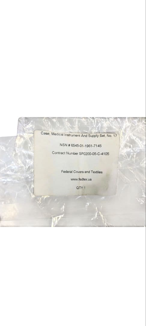 デッドストック　実物　米軍　メディカルバッグ　No17