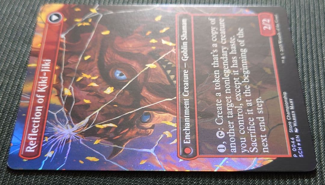 mtg 稀少個体 鏡割りの寓話 フルアート プロモ FOIL 英語版 sch