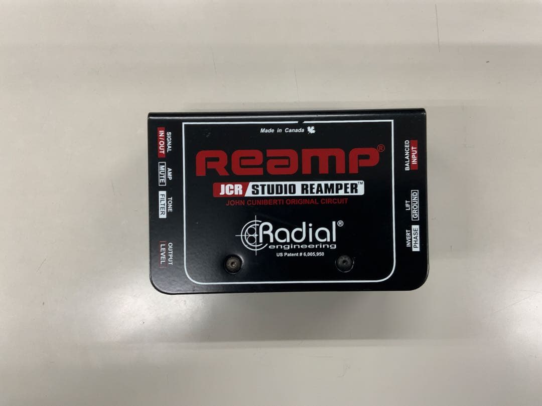配信機器・PA機器・レコーディング機器 REAMP - REAMP JCR