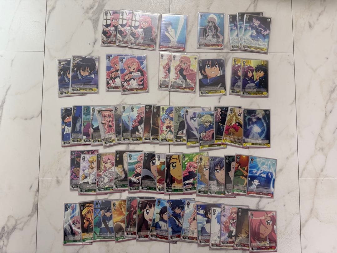 ゼロの使い魔　ヴァイスシュバルツ　デッキパーツ大量まとめ