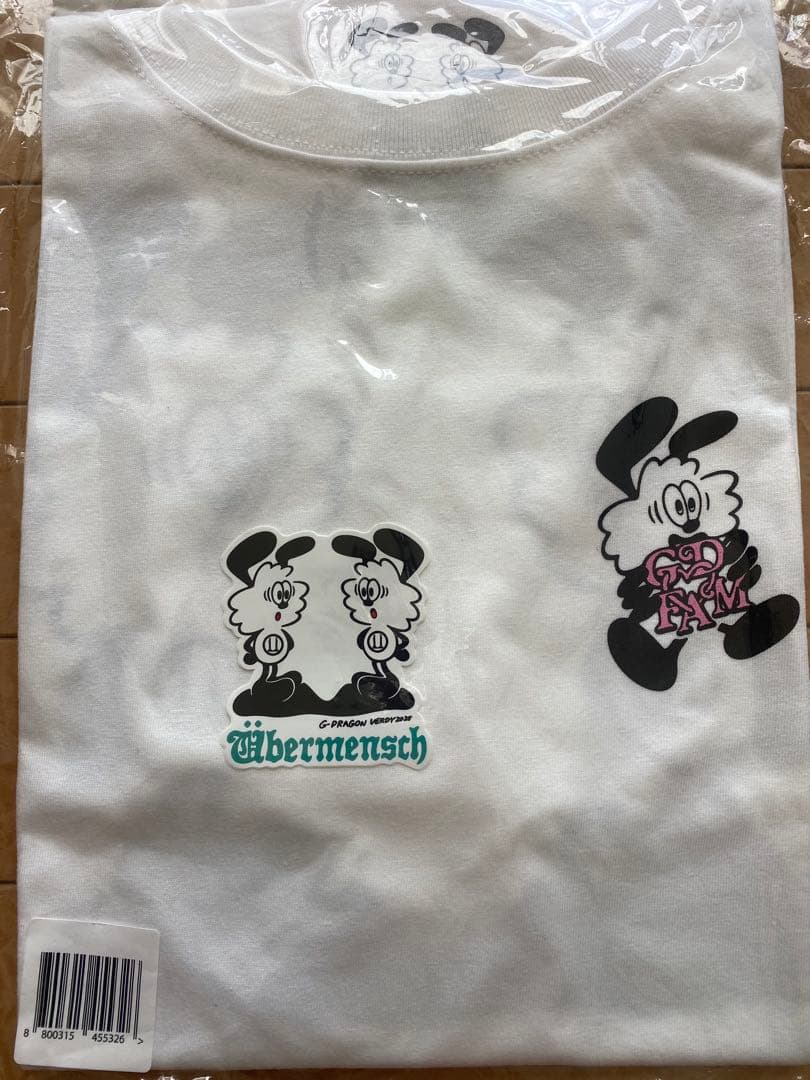 VERDY G-DRAGON Tシャツ XL 白黒セット Ubermensch