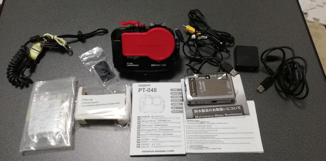 オリンパスμTOUGH-8010　PT-048（防水プロテクター）
