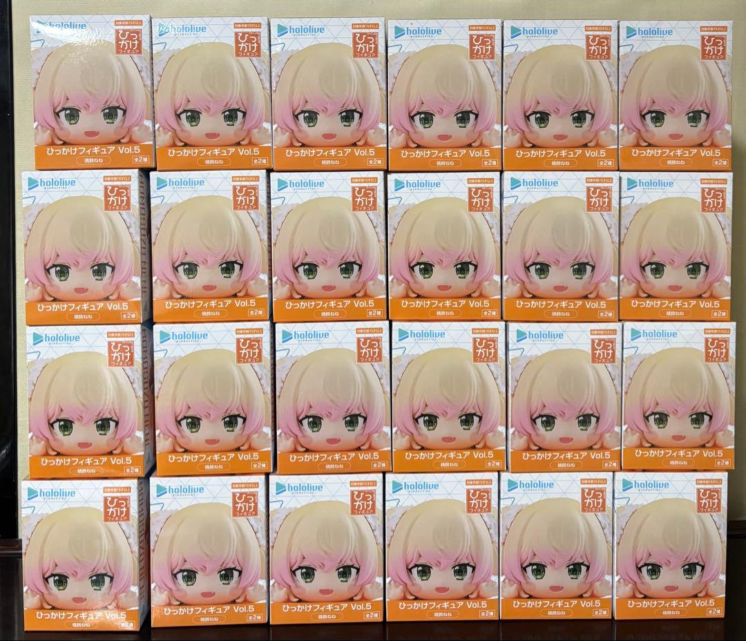 ホロライブ　ひっかけフィギュア　桃鈴ねね　24個セット まとめ売り