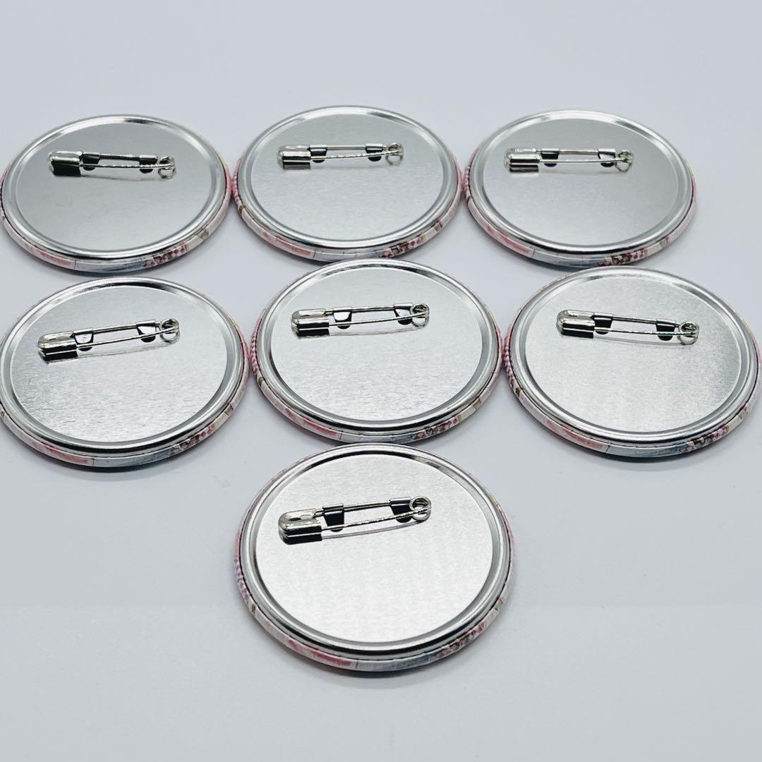 銀魂 神楽 アニメイトカフェ アニカフェ 缶バッジ　　7枚セット