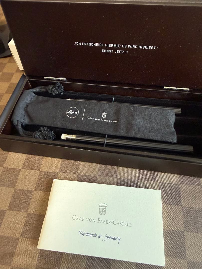 ライカ、FABER-CASTELL ファーバーカステル限定鉛筆セット