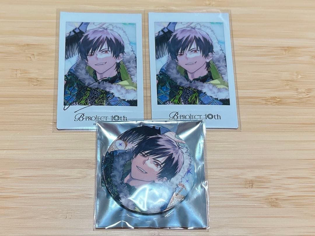 Bプロ AGF 缶バッジ チェキ サイン入り 金城剛士