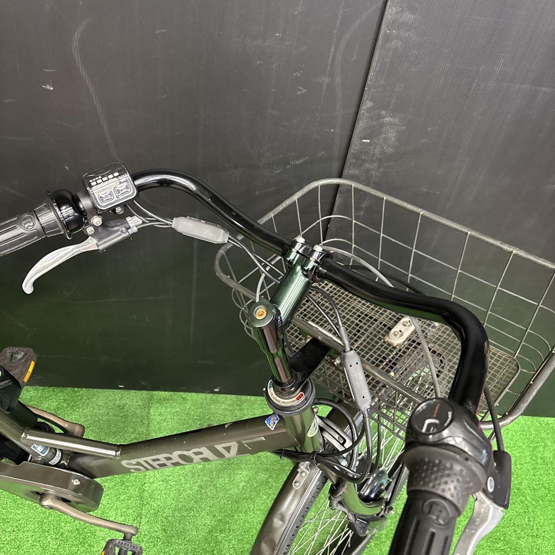 電動自転車 BS STEP CRUZ カーキ　11